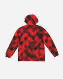 Red Plaid SMC Men's Windbreaker