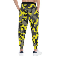 Yellow Camo Joggers