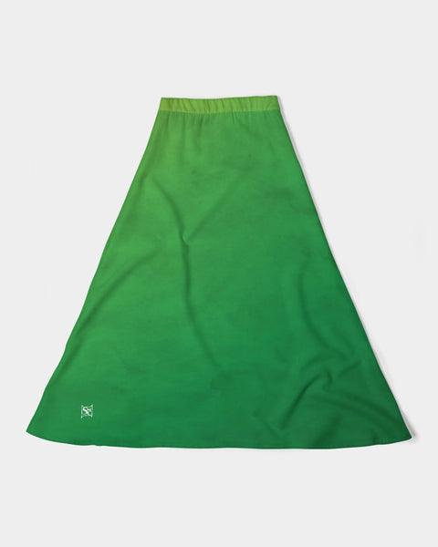 Green Bean SMC Women's A-Line Midi Skirt