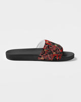 Vanta Black Red Sketch Women's Slide Sandal