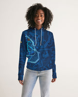 Blue Robo Cloud SMC Women's Hoodie