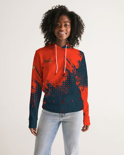 Red and Black City SMC Women's Hoodie