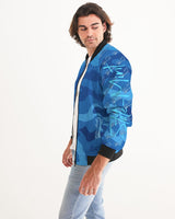 Blue Camo SMC Men's Bomber Jacket