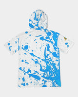 Blue Splatter SMC1 Men's Hoodie