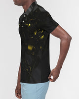 Black & Yellow SMC Men's Slim Fit Polo