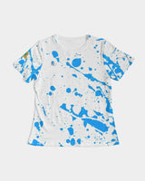 Blue Splatter SMC1 Women's Tee