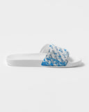 Blue Splatter SMC1 Men's Slide Sandal