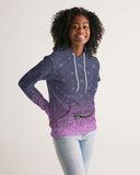 Purple Graffiti Spray SMC Women's Hoodie