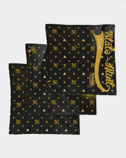 Black & Yellow SMC Bandana Set