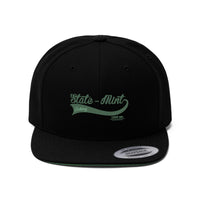 State-Mint Snap Back Hat - Green Logo