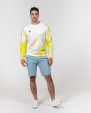 Yellow Tart SMC Men's Classic French Terry Crewneck Pullover