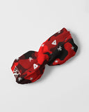 Red Camo SMC x2 Twist Knot Headband Set