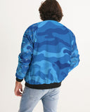 Blue Camo SMC Men's Bomber Jacket