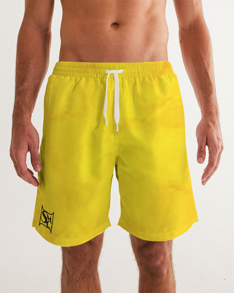 Yellow Paper SMC Men's Swim Trunk