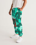 Lime Green Camo SMC Men's Track Pants