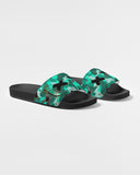 Lime Green Camo SMC Men's Slide Sandal