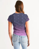 Purple Graffiti Spray SMC Women's Tee