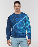 Blue Robo Cloud SMC Men's Pullover Sweater