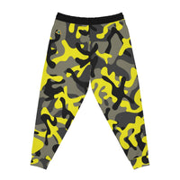 Yellow Camo Joggers