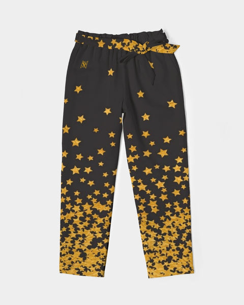 Falling Stars SMC Women's Belted Tapered Pants