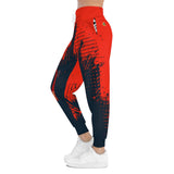 Red and Black City Joggers