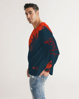 Red and Black City SMC Men's Long Sleeve Tee