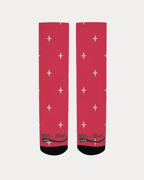 Stars SMC Red Women's Socks