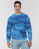 Blue Camo SMC Men's Pullover Sweater