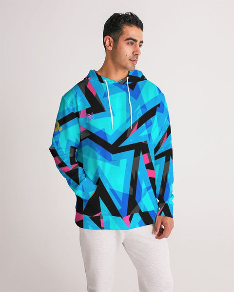 Blue Neon SMC Men's Hoodie