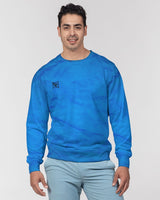 Blue Wrinkle SMC Men's Pullover Sweater