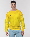 Yellow Paper SMC Men's Classic French Terry Crewneck Pullover