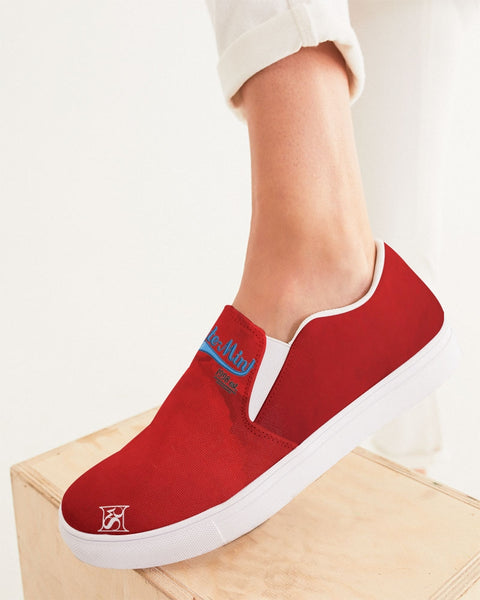 Red Crush SMC Women's Slip-On Canvas Shoe