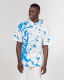 Blue Splatter SMC1 Men's Hoodie