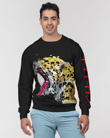 Invert Vanta Black Leopard SMC Men's Classic French Terry Crewneck Pullover