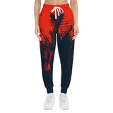 Red and Black City Joggers