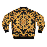 Gold Snow fake Bomber Jacket