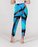 Blue Neon SMC Women's Belted Tapered Pants