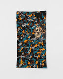 Blue and Orange Camo SMC Neck Gaiter Set