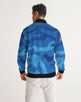 Blue Camo SMC Men's Track Jacket