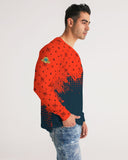 Red and Black City SMC Men's Long Sleeve Tee