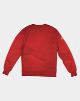 Red Crush SMC Men's Classic French Terry Crewneck Pullover