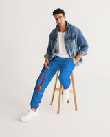 Blue Wrinkle SMC Men's Track Pants