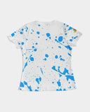 Blue Splatter SMC1 Women's Tee