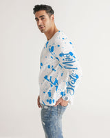 Blue Splatter SMC1 Men's Long Sleeve Tee