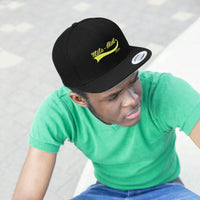 State-Mint Snap Back Hat - Yellow Logo