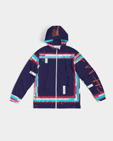 Blue Squares  SMC Men's Windbreaker