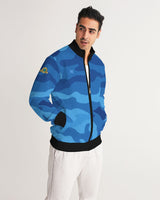 Blue Camo SMC Men's Track Jacket