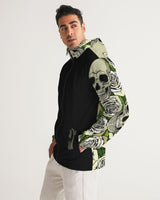 Olive Skulls SMC Men's Windbreaker