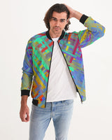 Color Glitch SMC Men's Bomber Jacket