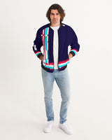 Blue Squares SMC Men's Bomber Jacket